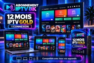 Abonnement IPTV 12 mois 1 connexion